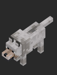 Крафт волк.